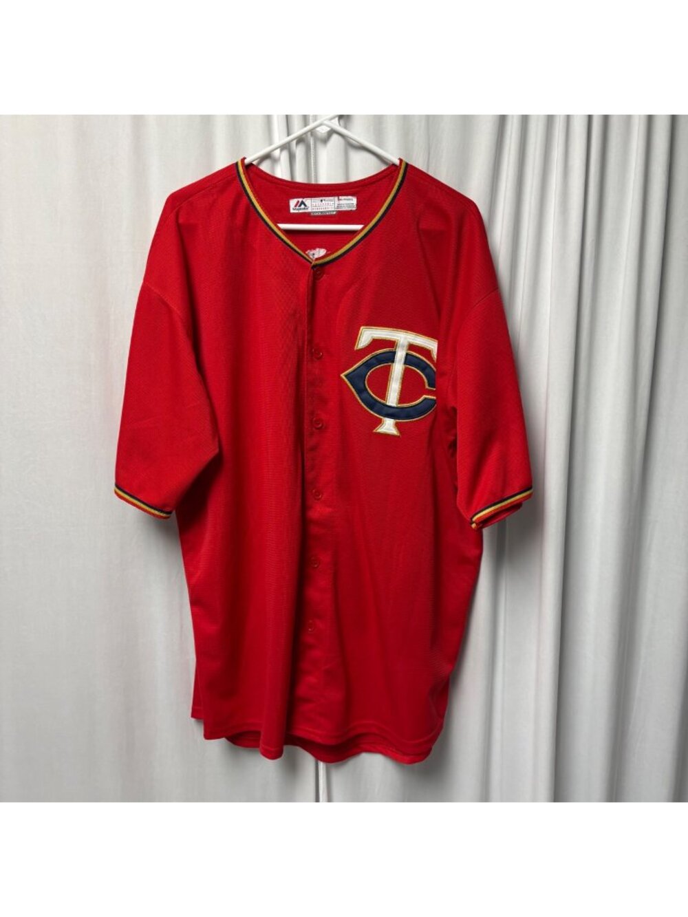 Minnesota Twins Jersey Mens Size XXL Max Kepler #26 Red Cool Base Majestic MLB